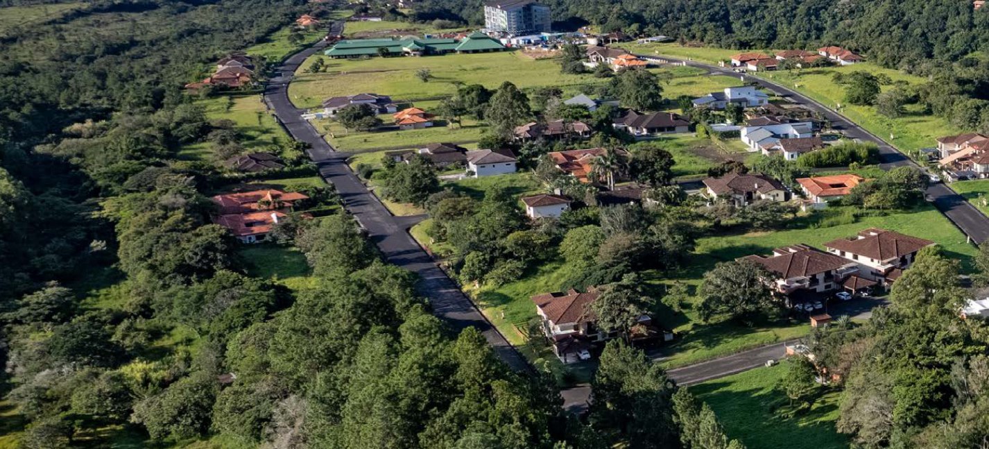 Aerial view of Boquete Country Club