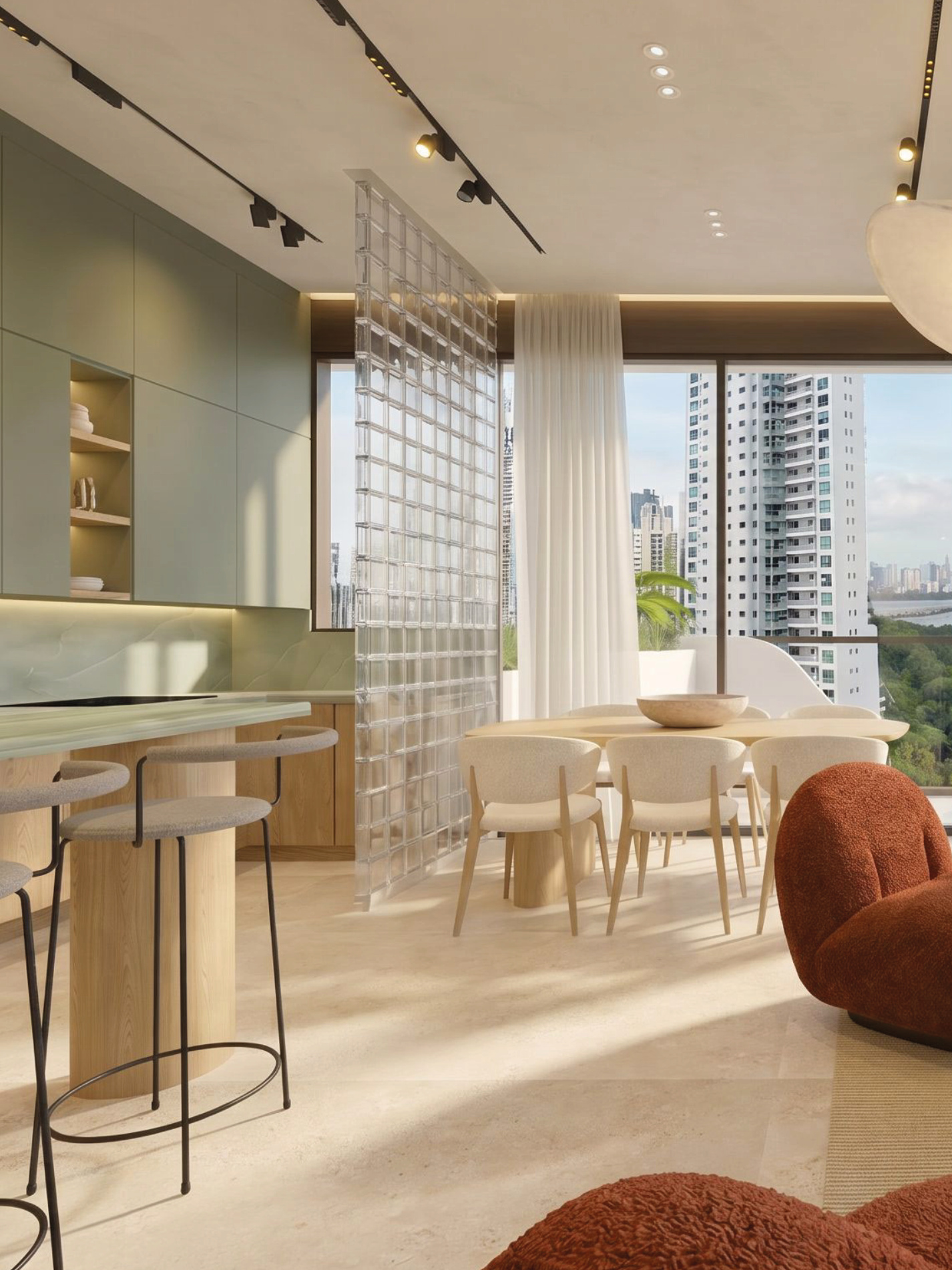Selvática residence kitchen