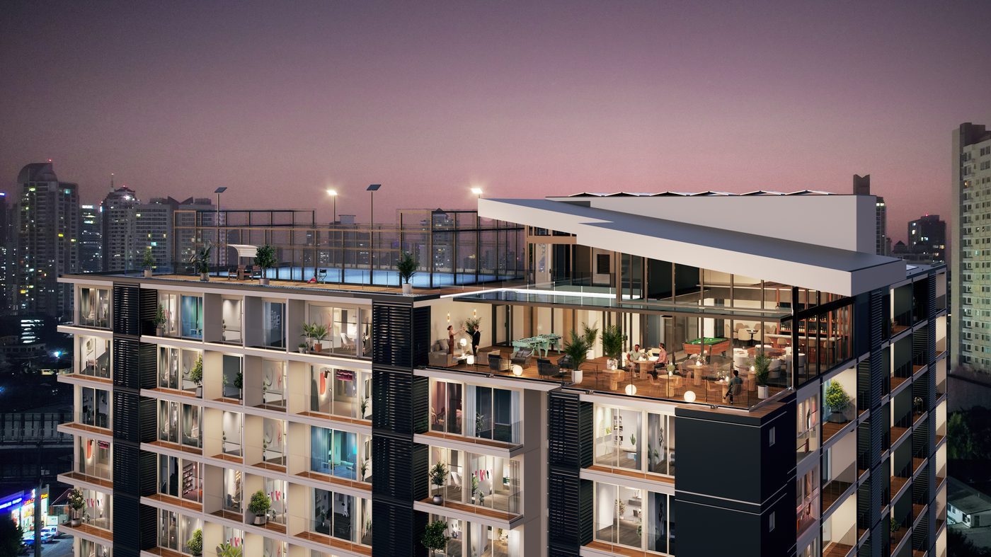 Rooftop bar & sky lounge